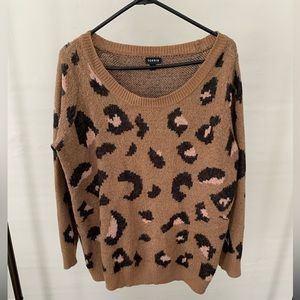 Torrid Leopard Plus Size Sweater